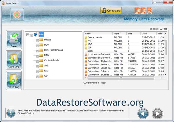 Memory Card Data Restore Software