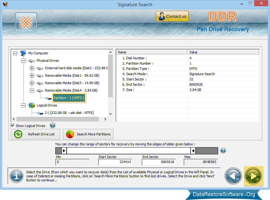 USB Drive Data Restore Software